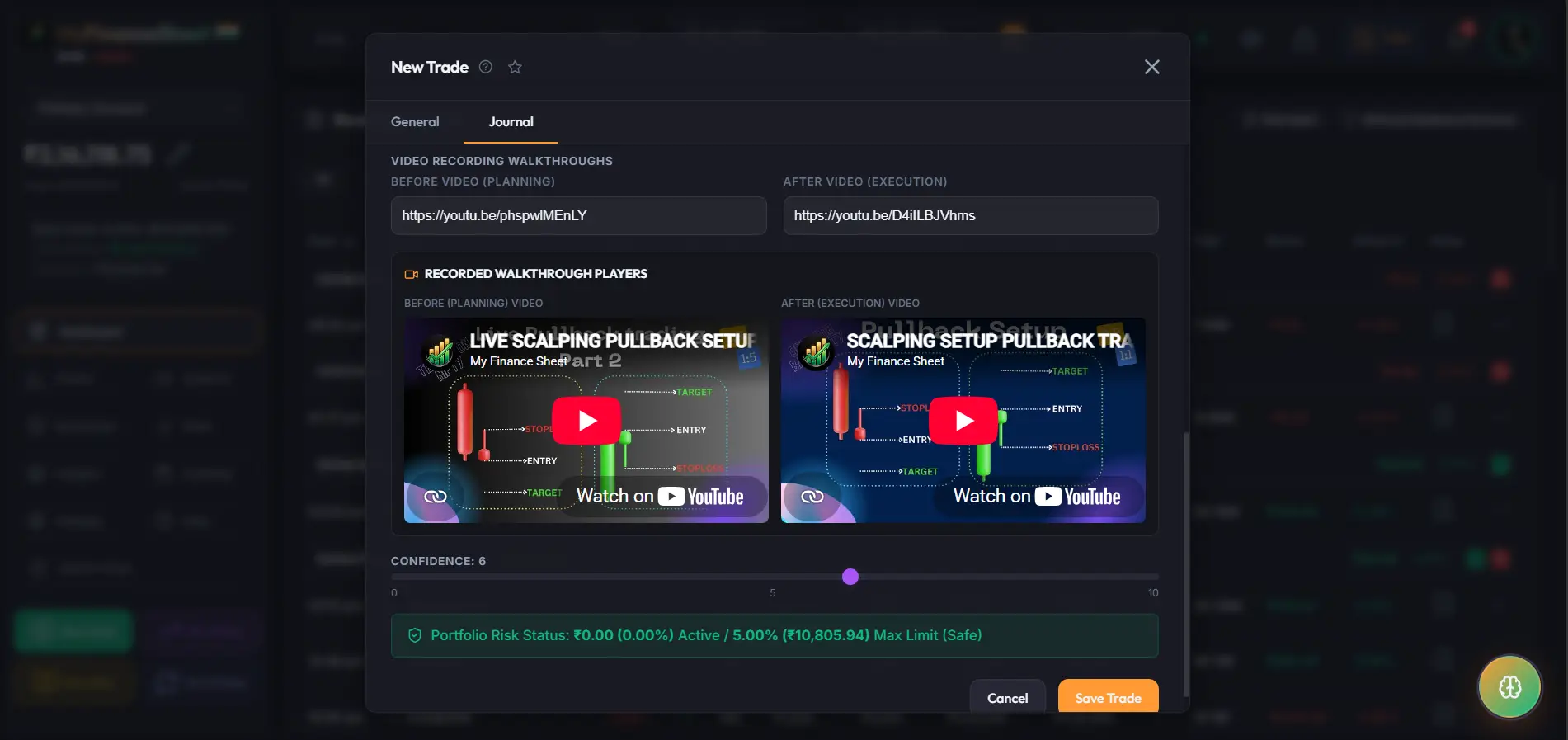 Video Recording Walkthroughs Input Links
